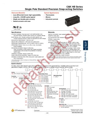 HBS2KCB4SJ055C datasheet  